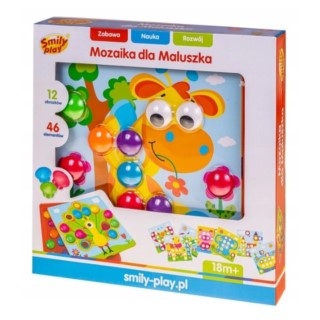 SMILY PLAY MOZAIKA DLA MALUSZKA