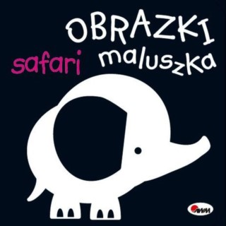 OBRAZKI MALUSZKA SAFARI KSIĄŻECZKA KONTRASTOWA