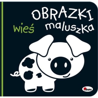 OBRAZKI MALUSZKA WIEŚ KSIĄŻECZKA KONTRASTOWA