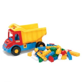 WADER MULTI TRUCK WYWROTKA Z KLOCKAMI