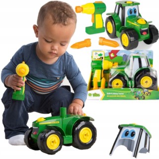 TOMY JOHN DEERE ZBUDUJ TRAKTOR JOHNY