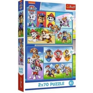 TREFL PUZZLE PSI PATROL 2X70 PSI PATROL RZĄDZI