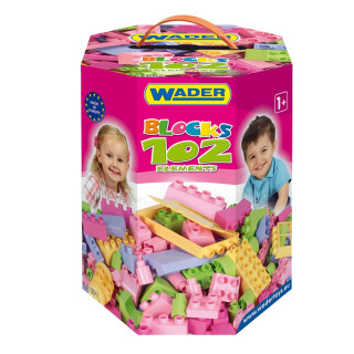 KLOCKI 102 EL. W KARTONIE PINK