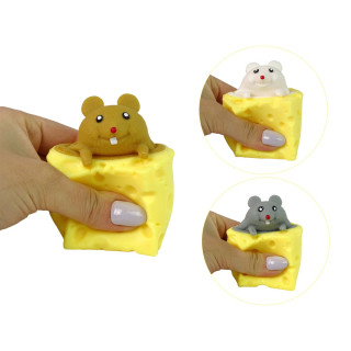 MYSZ W SERZE GNIOTEK SQUISHY MYSZKA SENSORYCZNA