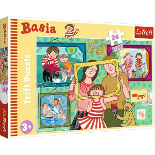 TREFL PUZZLE 24 MAXI BASIA I JEJ DZIEŃ