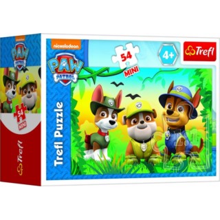 TREFL PUZZLE 54 MINI PSI PATROL MISJA W DŻUNGLI