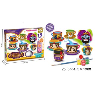 ZESTAW KUCHENNY CERAMICZNY DO MALOWANIA