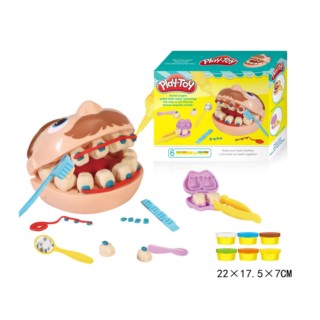 GAZELO CIASTOLINA ZESTAW DENTYSTA