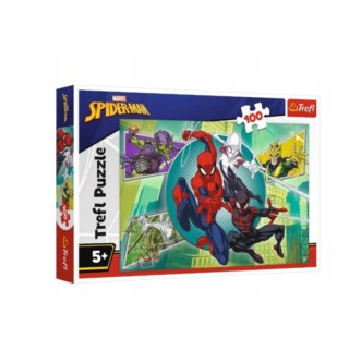 TREFL PUZZLE 100 EL. SPIDERMAN PAJĘCZA MASKA