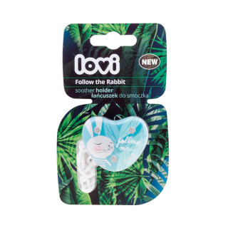 LOVI Łańcuszek do smoczka Follow The Rabbit