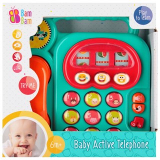 BAM-BAM MUZYCZNY TELEFONIK STACJONARNY