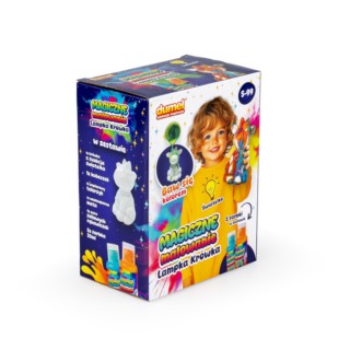DUMEL MAGICZNE MALOWANIE- LAMPKA KRÓWKA