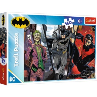 TREFL PUZZLE BATMAN 160 EL. BATMAN GOTOWY DO AKCJI