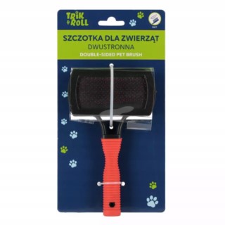 TRIK&ROLL SZCZETKA DLA ZWIERZĄT DWUSTRONNA