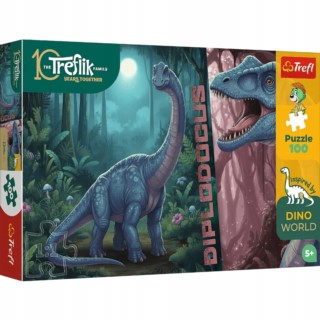 TREFL PUZZLE 100 EL. DIPLODOCUS