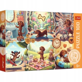 TREFL PUZZLE 100 EL. DŁUGI DZIEŃ JAMNIKA