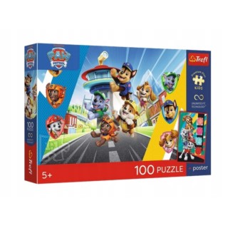 TREFL PUZZLE 100 EL. PSI PATROL PRZYGODA ...