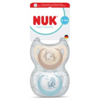NUK SMOCZEK USPAKAJAJĄCY 0-6M MIŚ I KONIK 2SZT.
