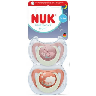 NUK SMOCZEK USPAKAJAJĄCY 0-6M KRÓLIK/OWCA 2SZT.