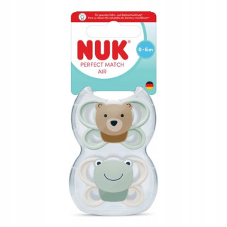 NUK SMOCZEK USPAKAJAJĄCY 0-6M MIŚ/ŻABA 2SZT.